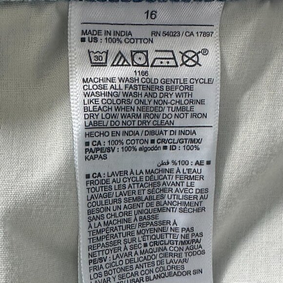 NWT Old Navy High-Waisted Slouchy Straight Cutoff Jean Shorts for Women SZ 16 - Picture 9 of 11